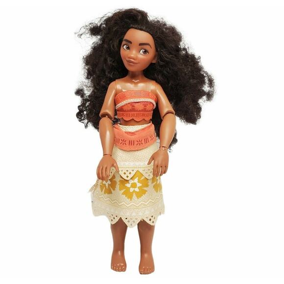 Disney Store Princess Moana Classic Toy Doll Figure 12" Jointed No Board - Picture 1 of 8